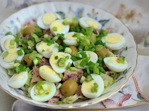 PP cod liver salad