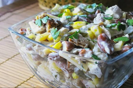 Canned Beans Salad