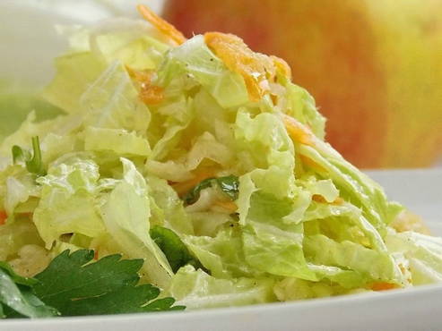 Diet Chinese cabbage salad