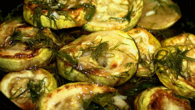 Fried zucchini for the winter you will lick your fingers