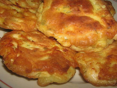 Chicken chops in batter