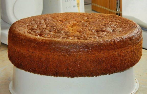 Gâteau éponge dans l'airfryer