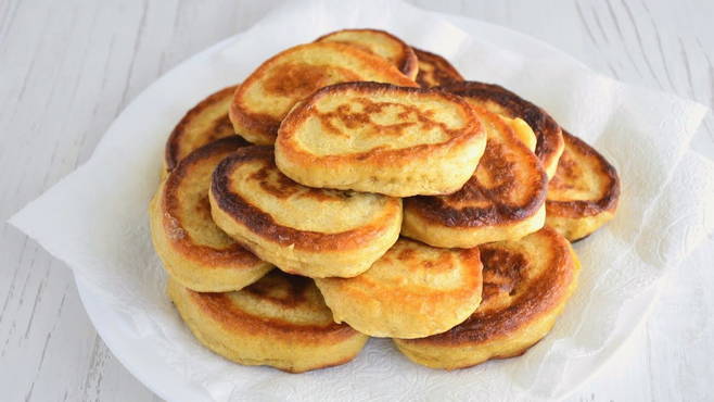 Whole grain kefir pancakes