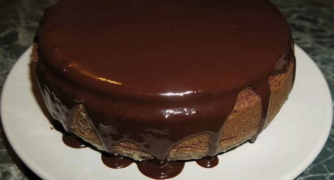 Chocolate sponge cake