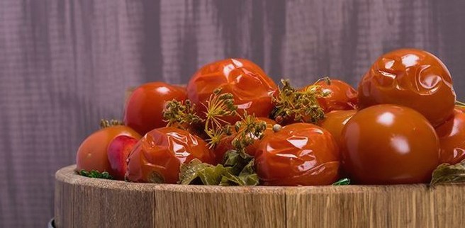 Barrel tomatoes grandma's recipe