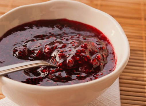Sugar-free raspberry jam