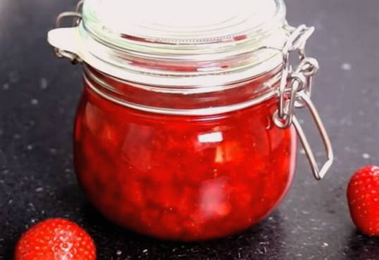 Jelly strawberry jam