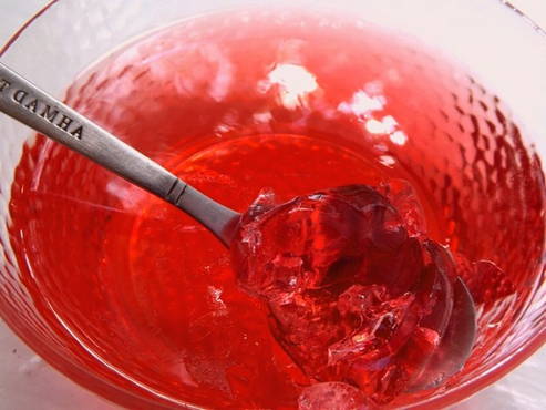 Raspberry jelly with pectin