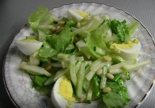 Summer squash salad