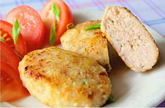 Turkey cutlets without bread in the oven