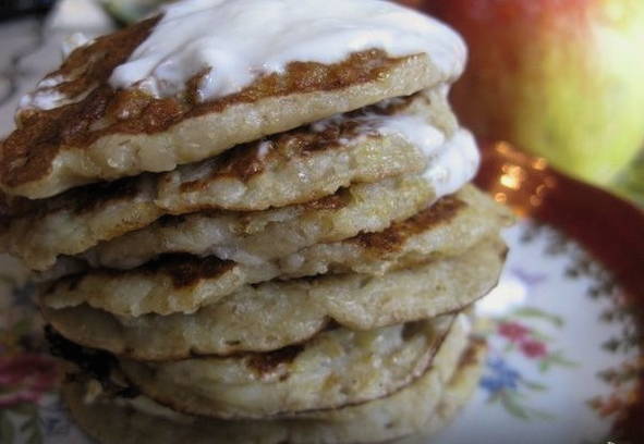 Banana Pancakes with Oat Flakes
