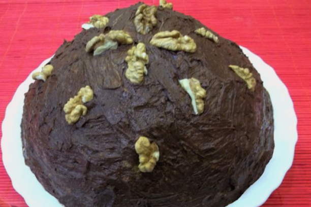 Anthill cake without baking from cookies and condensed milk