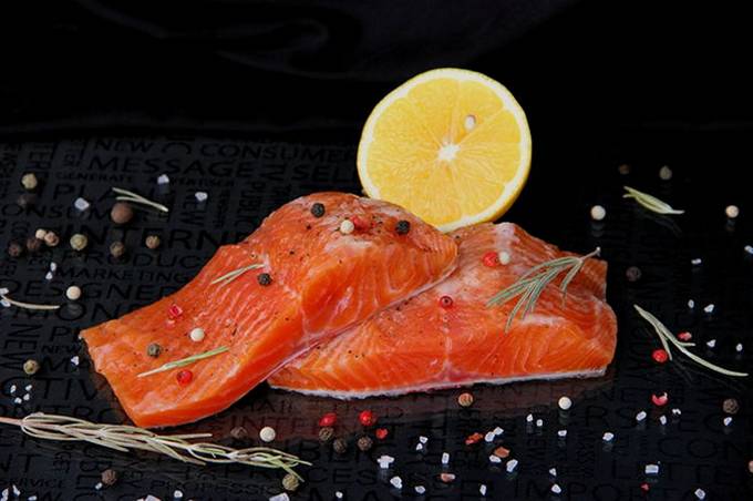 Dry salting of trout