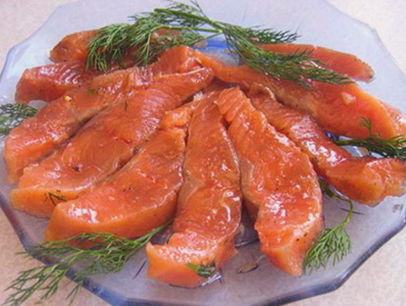 How to salt trout in seasoned brine