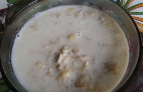Hercules porridge with banana