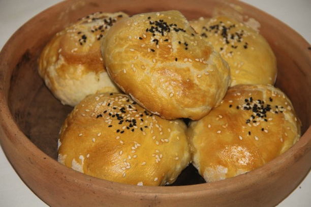 Tandoor samsa in the oven at home