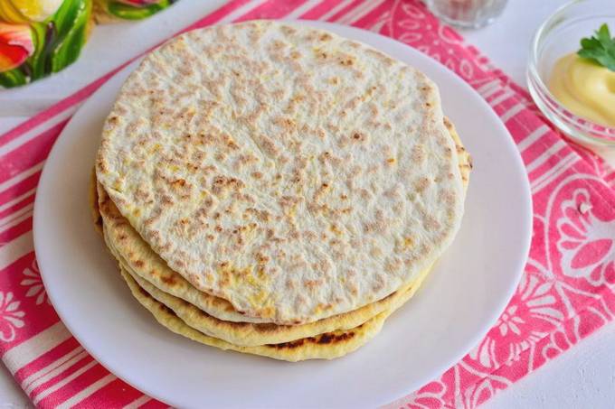 Cheese cakes with sour milk