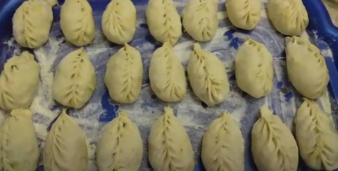 Tatar dough for manti