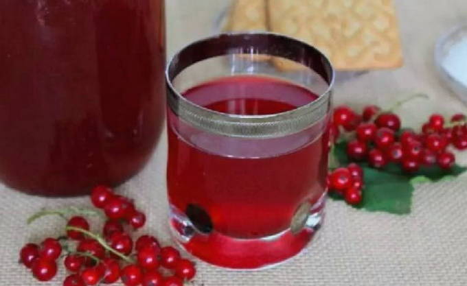 Red currant juice without sterilization for the winter